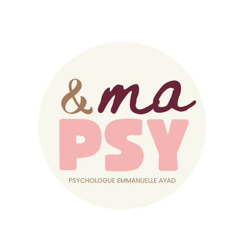 Logo Café Coffee Shop Moderne Design Rayures Rose et Bordeaux